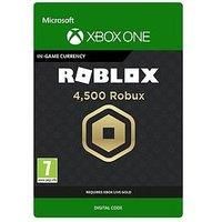 Roblox: 4500 Robux Currency Xbox One Digital Download