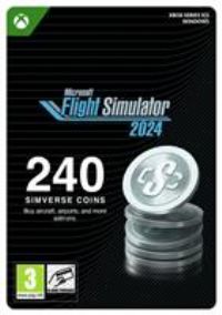 Xbox Flight Simulator 2024 - 240 Simverse Coins Game Coins, White