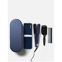 CLOUD NINE Contouring Wide Iron Hair Straightener | Curved Plates Variable Temperature Control | Curvd Sericite Plates & Quick Heat Control Perfect for Curls Waves & Smooth Flicks Revive Mode