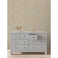 Design Id Santa Fe Retro String Motif Wallpaper In Gold