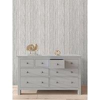 Design Id Santa Fe Woodgrain Wallpaper - Light Grey