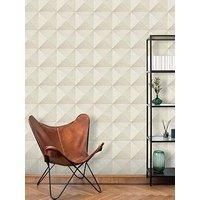Design Id Santa Fe Weaved Cube Wallpaper In Cream