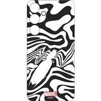 Samsung FlipSuit Contents Card Original Marvel Venom Theme Card Flip Suit Case Cover Galaxy S24 White, Black