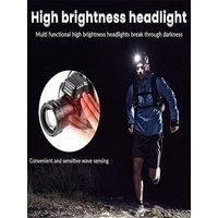 2025 Powerful Strong Light Headlight High Power Rechargeable LED Headlamp Flashlight Long Range 3500M Head Torch Camping Fishing