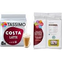 TASSIMO T Discs Coffee Pods - Latte Caramel Cappuccino Americano Cadbury Variety