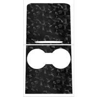 For tesla model Y 3 2021 center sticker wood Center Console Panel Grain Film Carbon Central