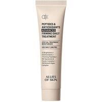 Allies of Skin Peptides & Antioxidants Advanced Firming Daily Treatment with 13 Brighteners, 9 Antioxidants, 7 Firming Peptides, 5% Teprenone & Ferulic Complex and 3% Biotech Algae Complex 20ml/0.67oz