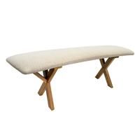 Viborg Fabric Dining Bench