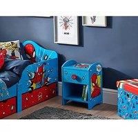 Disney Marvel Spider-Man Bedside Table, 15 mm MDF, Blue, Small