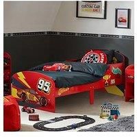 Disney McQueen Car Bed, Bright Red, 15mm MDF, Small Single