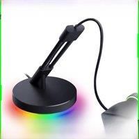Razer Mouse Bungee V3 Chroma - Mouse Cable Holder with RGB Lighting (Spring Arm with Cable Clip, Heavy Non-Slip Base, Cable Management) Black