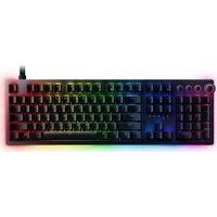 Razer Huntsman V2 Analog - Premium gaming keyboard with analog, optical switches (wrist rest, digital rotary control, 4 media keys, Chroma RGB) UK Layout