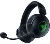 Razer Kraken V3 Pro - Wireless Gaming Headset with Taptic Technology (Headphones with Sensory Touch Feedback, TriForce 50 mm Driver, THX Spatial Audio, Black
