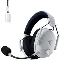 Razer BlackShark V3 Pro for PlayStation - Wireless Active Noise Cancellation Esports Headset ANC - TriForce 50 mm Drivers - HyperSpeed 2,4 GHz - THX Spatial Audio - PS5/PC | White