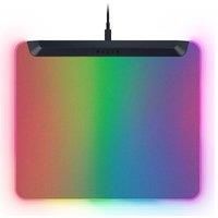 Razer Firefly V2 Pro - RGB backlit gaming mouse mat - Integrated USB Port (15 Zone LED Lighting, Micro-etched Textured Surface for Optimal Tracking, Detachable USB-C Cable) Black