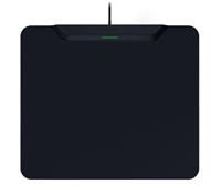 Razer HyperFlux V2 - Wireless charging mouse pad system for gaming mice - gaming mouse mat & charging puck (LED charging indicator, anti-slip rubber feet, auto-pairing) Black