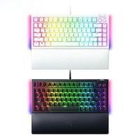 Razer BlackWidow V4 75% Mechanical Gaming Keyboard (Orange Switch) White US