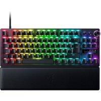 Razer Huntsman V3 Pro Tenkeyless- Tenkeyless Analog Optical Esports Keyboard (Analog Optical Switches Gen-2, Quick Onboard Adjustments, Multi-function Digital Dial & Buttons) UK-Layout | Black