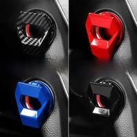 New universal car engine start stop switch button protective cover, anti scratch car interior design