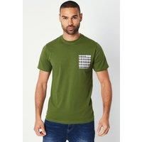 Active Club Check Pocket T-shirt Green