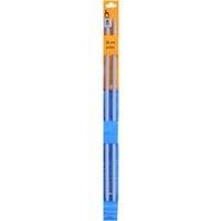 Pony Single Ended Classic Knitting Pins, ABS Plastic, Multi-Colour, 6mm , packaging may vary
