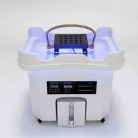 Portable water circulation shampoo chair. Head spa shampoo basin chair, beauty salon mobile shampoo bed salon furniture