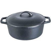 Wonderchef Forza Cast Iron Casserole 25cm with Lid