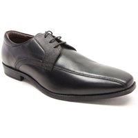 Thomas Crick Men's 'Hutton' Formal Shoes Premium Quality Leather Derby Shoe in Black | Size: 11