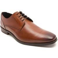 Thomas Crick Men/'s Falcon Derby Formal Leather Lace-up Shoes Tan