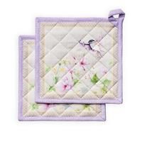 Maison d' Hermine Pot Holder Cotton 100% 2 Baking (20cm x 20cm)