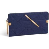 Taamaa Green Small Trigon Sleeve Bag in Blue