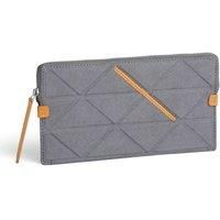 Taamaa Green Small Trigon Sleeve Bag in Grey
