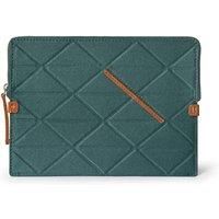 Taamaa Blue Medium Trigon Sleeve Bag in Green