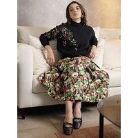 Emily Lovelock Sequin Jumper - Black