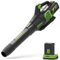 Greenworks 60V Greenworks 60V 140mph Garden Blower with 4Ah Battery & Charger