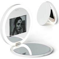 Uv Magic Mirror With Sunscreen Coverage Check Camera!