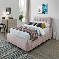 3090 Pink Fabric Bed - King