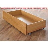 The Artisan Bed Company Beech Underbed Drawers  2pk