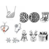 Christmas Jewellery Advent Calendar - Pandora Compatiable and Swarvoski Crystal Pieces!