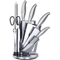 Kitchen Knife Set With Rotating Stand