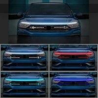 Starting fixed LED Car Hood Light Strip Auto Engine Hood Guide Decorative Ambient Lamp 12v Modified