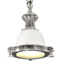 Berkfield Home Pendant Lighting 24x24x137 cmAluminium in Silver | Size: 24 x 24 x 137 cm