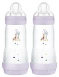 Mam Easy Start Anti-Colic 320Ml Feeding Bottles - 2 Pack Unisex