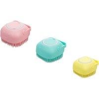 Pets Massage Bath Brush - In 3 Colours - Pink