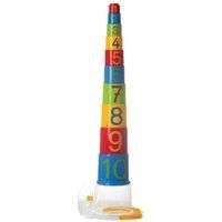 Bigjigs Toys Gowi Toys Stacking Pyramid Numbers