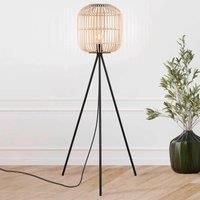 Eglo Bordesley Wooden Floor Lamp