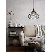 EGLO Staverton Black Steel Pendant Light