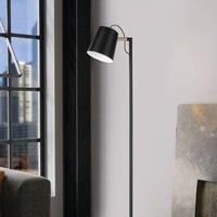 EGLO Lacey floor lamp, height 159.5 cm, black, steel