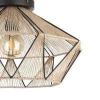 Eglo Adwickle Ip20 Geometric Flush Ceiling Light