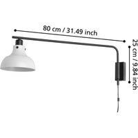 Eglo Matlock Steel Wall Light